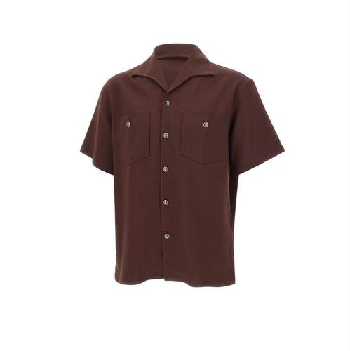 Drôle de Monsieur 男士 SS26 衬衫 趣味十足的坎普领短袖