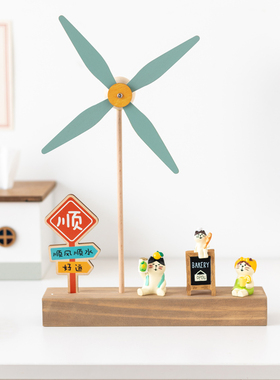 阿楹 工作顺利好运工位解压莫生气小摆件柜开业装饰生日离职礼物