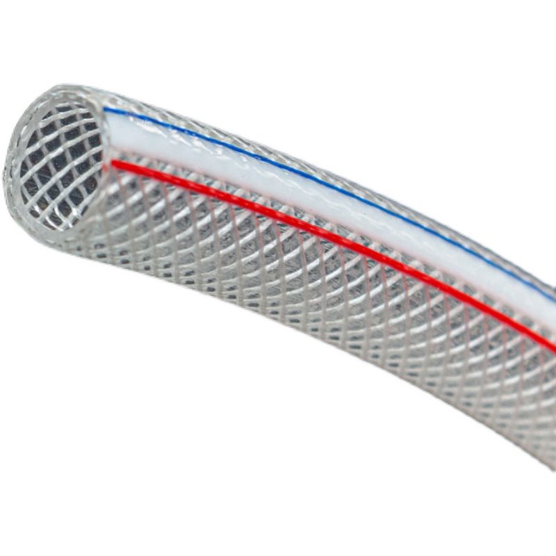 水管pvc塑料软管加厚蛇皮管4分6分1寸浇水洗车家用透明牛筋花园管