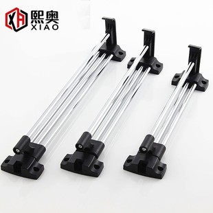 可伸缩晾衣架 衣架挂衣杆顶装挂衣器衣柜挂杆 挂衣杆五金配件包邮