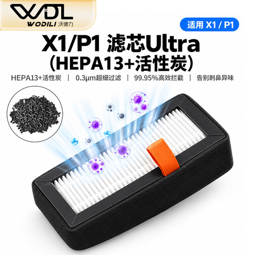 HEPA13复合过滤芯适配X1/P1