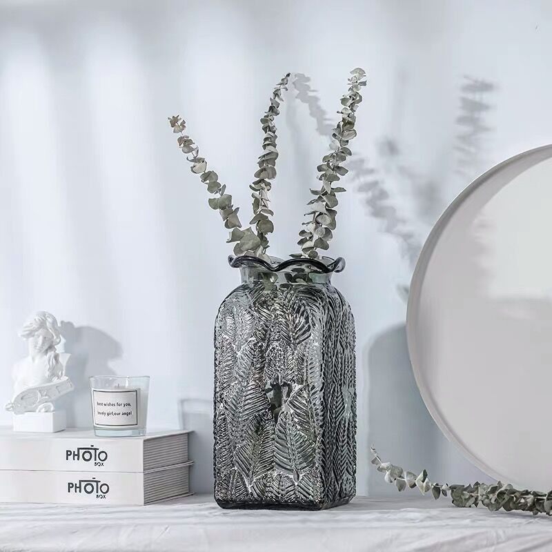 复古玻璃花瓶欧式家居装饰品摆件玻璃花器酒吧样板间软装花瓶,鲜花速递/花卉仿真/绿植园艺,花瓶,淘宝优惠券,粉丝福利购,淘宝优惠卷