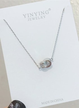 冷淡风项链相扣个性百搭项链高级感小众简约气质饰品女锁骨链