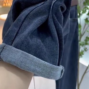 长裤 老爹裤 秋冬装 孕妇牛仔裤 宽松裤 外穿哈伦裤 加绒内搭裤 子 春秋季