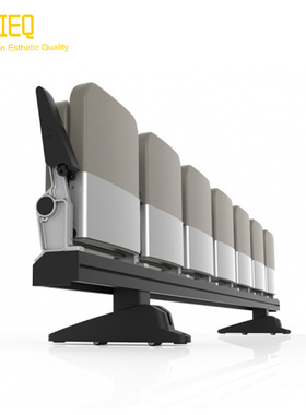 可移动带滑轮活动脚礼堂椅排椅报告厅座椅会M议室剧院可收纳连排