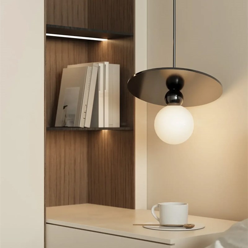 北欧极简个性艺术吊灯床头酒吧帽子吊灯简约服装店前台样板间灯具