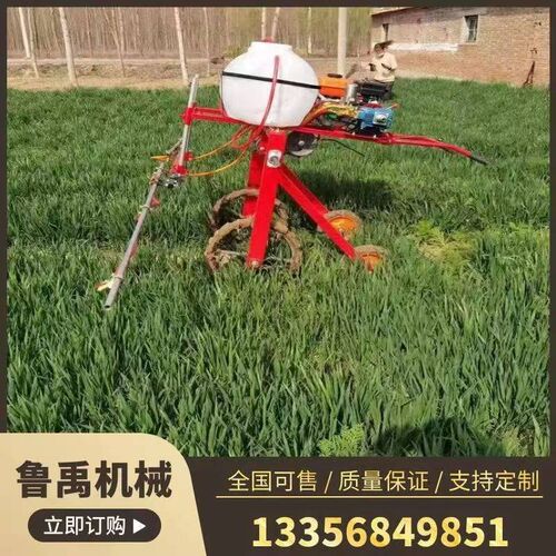 手扶自走式打药机小麦玉米棉花蔬菜喷药机小四轮打药车