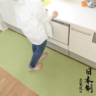 厨房防滑防水地垫客厅宝宝爬行垫卧室餐厅拼接地毯 日本进口吸附式
