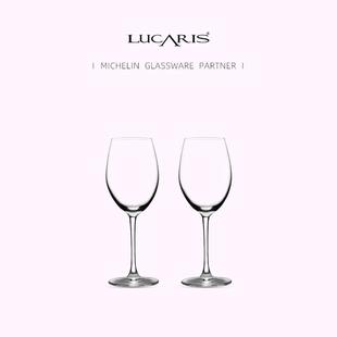 Lucaris曼谷祝福进口水晶玻璃红酒葡萄酒杯高脚杯香槟杯家用6只装