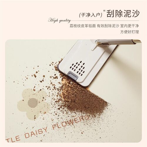 入户门地a垫pvc防滑地垫进门门口家用脚垫免洗可擦皮革玄关地毯