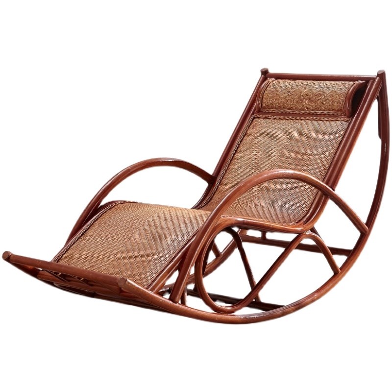 真腾摇摇椅懒g人逍遥椅室内真藤休闲阳台设计摇椅老人躺椅大人滕