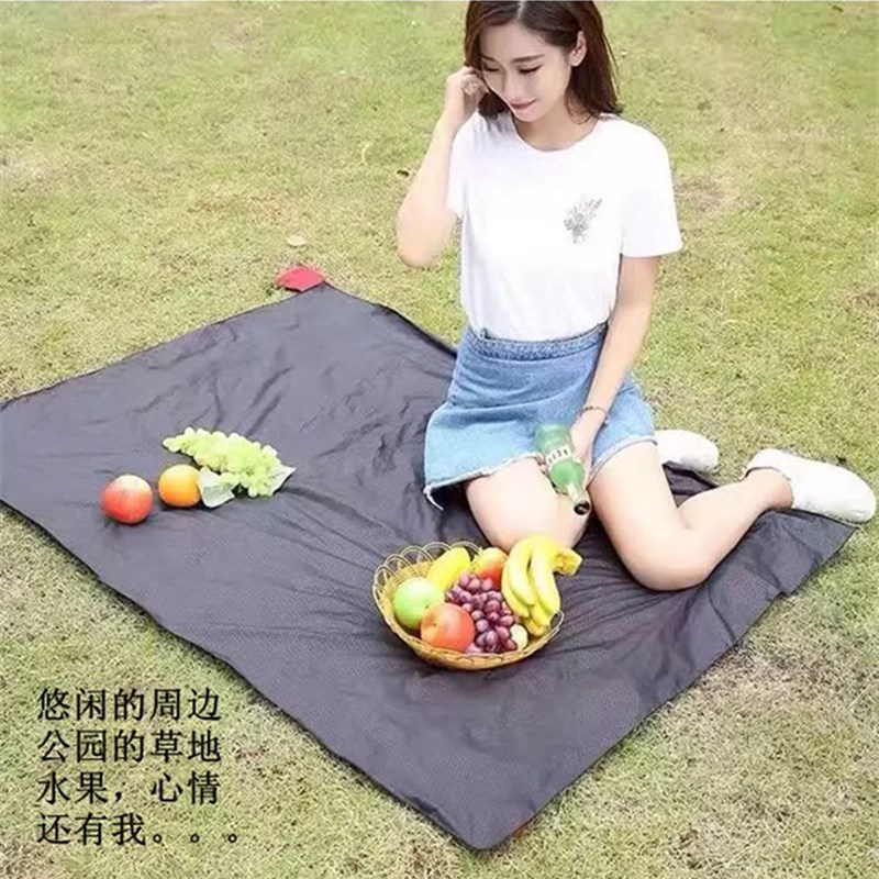户外便携防潮垫沙滩垫子旅行口袋野餐垫小巧悠闲休U息垫子日光浴