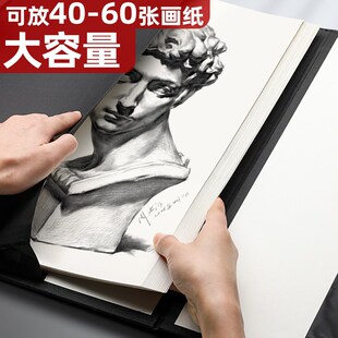 全套双肩背板画袋字8开写生初 4K画板美术生专用画夹素描工具套装