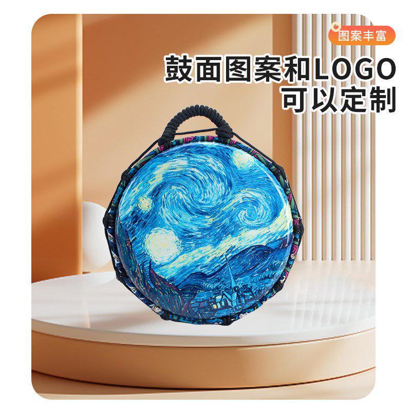 厂家直销非洲鼓幼儿园n表演手拍鼓10寸8寸初学者打击乐云南手击鼓