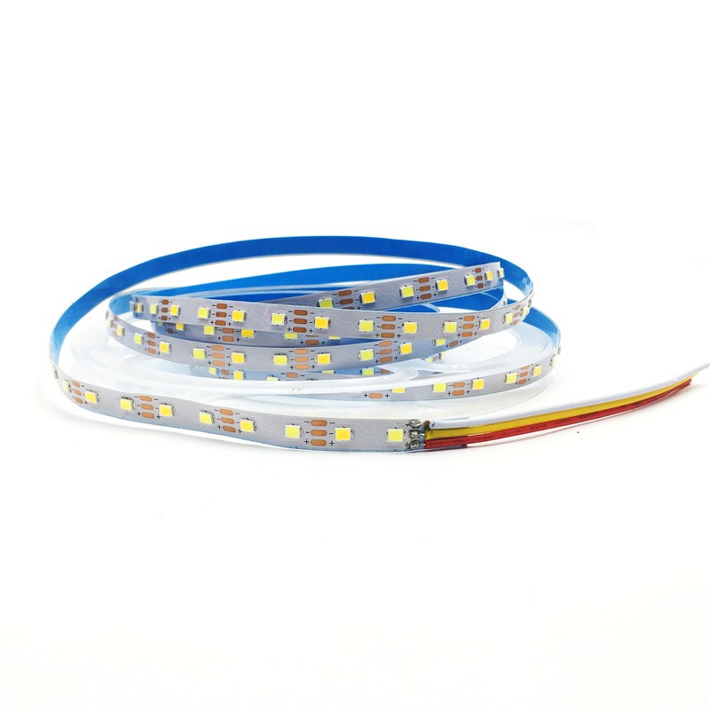 3v电池盒灯带单色双色2835手工灯带3.7V可裁剪焊接带粘贴七彩RGB