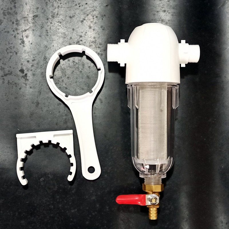 前置过滤器家用自来水管道中央净水器井水泥沙滤水器除垢机反冲洗