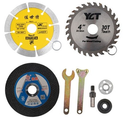 切割砂轮手电钻转换修边木板瓷砖磨光机配件木头打磨片割片分割器