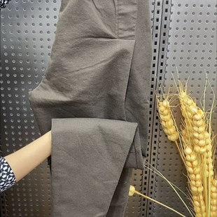 加厚布袋新款 长裤 男士 休闲百搭宽松束脚高弹老爹裤 直筒牛仔裤 冬季