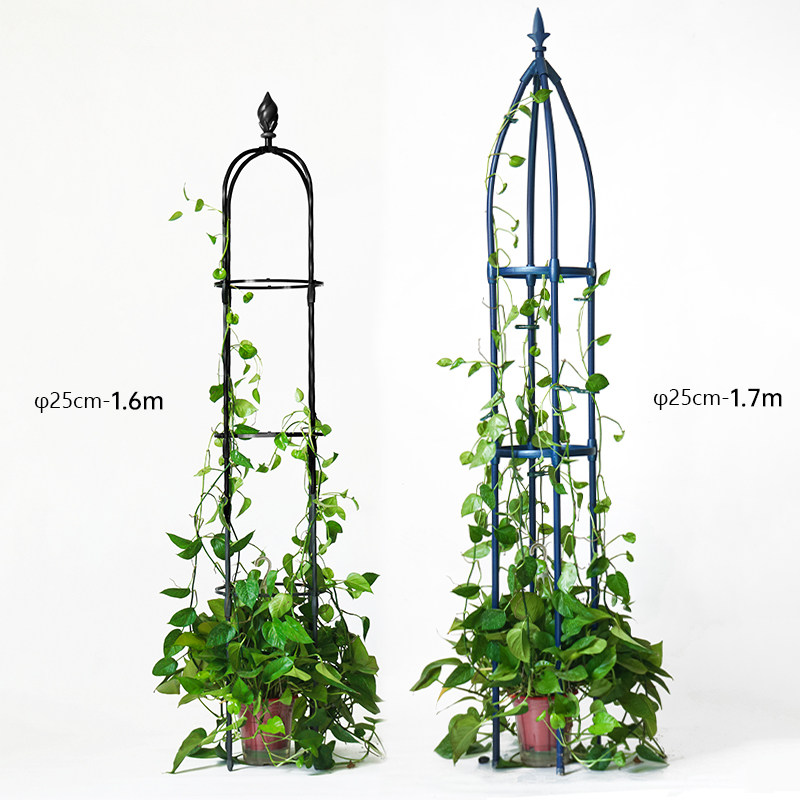 户外爬藤架玫瑰花架园艺用品室外月季花支架攀爬架花盆植物支架
