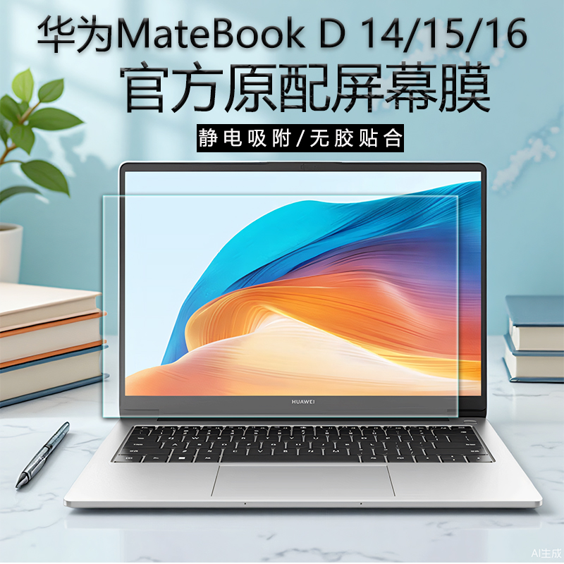 华为MateBookD14屏幕膜