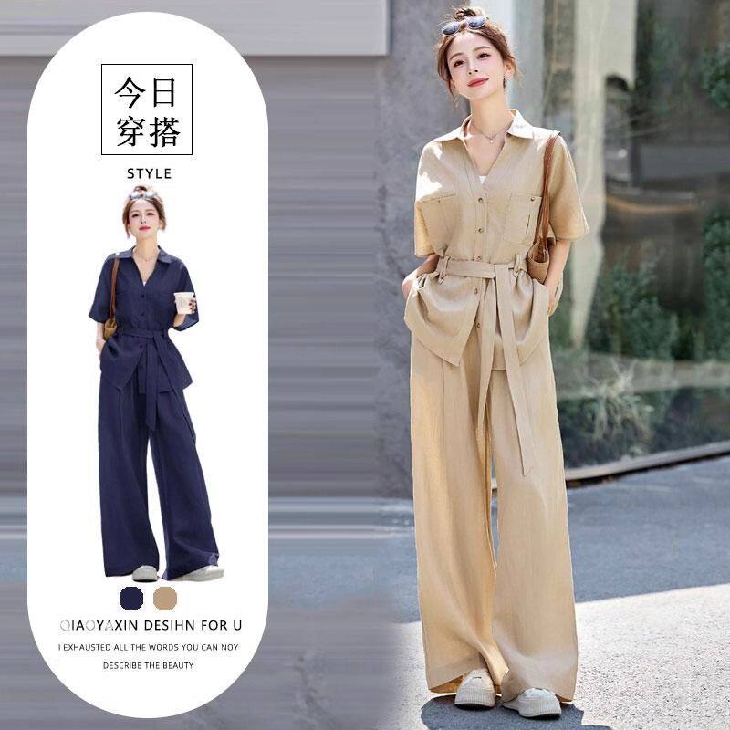 老钱风松弛感气质衬衫套