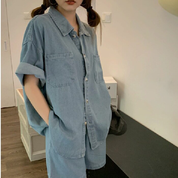 网红减龄时尚套装女夏季