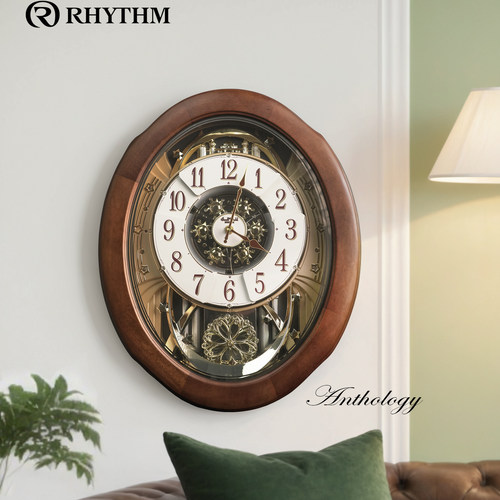 RHYTHM丽声音乐报时欧式大挂钟