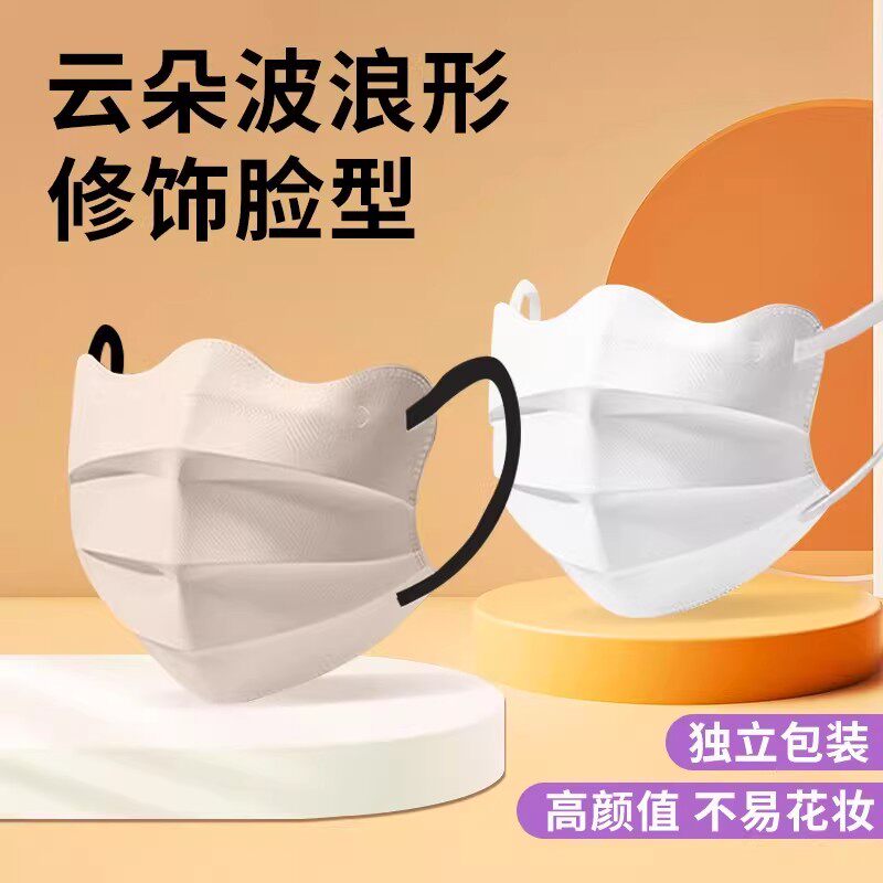 一次性口罩女高颜值新款日常用薄款夏天独立包装蝶形口罩亲肤透气