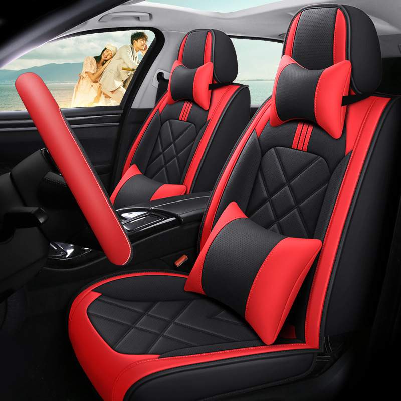 皮革汽车坐垫四季奔驰GLK300/C180/C200/E260L专用座套全包座垫
