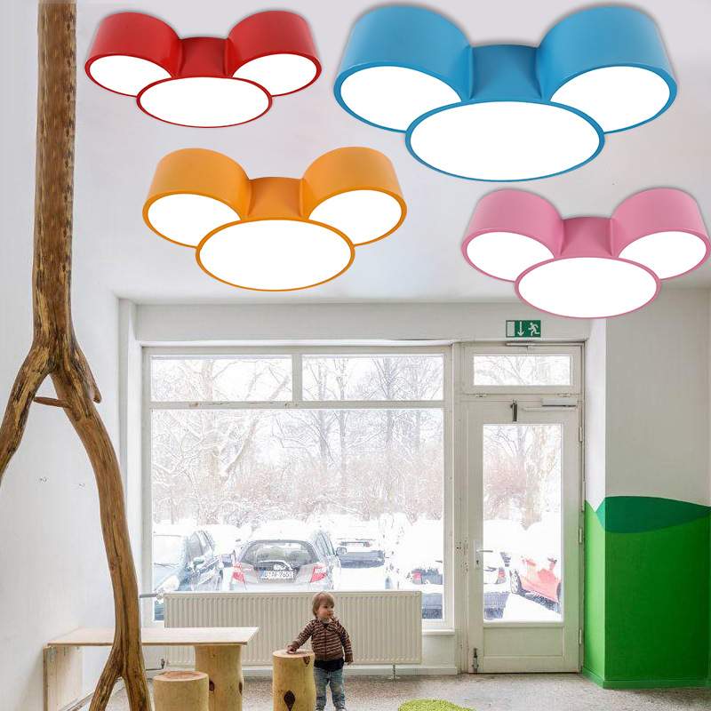 幼儿园卡通灯创意LED吸顶灯教室游乐场托儿所母婴店装饰灯具