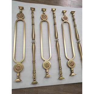 别墅铝合金楼梯扶手栏杆轻奢简约铝艺室内家用铝艺护栏栏杆