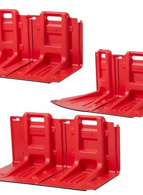 塑料ABSL型防洪防汛挡水板地铁物业车库市政应急物资红色防水加厚