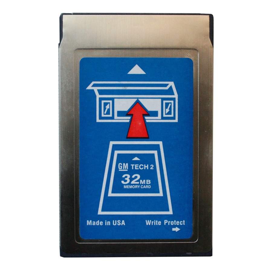 32MB Card 适用于GM TECH2  GM/OPEL/SAAB/ISUZU 车型语言可选