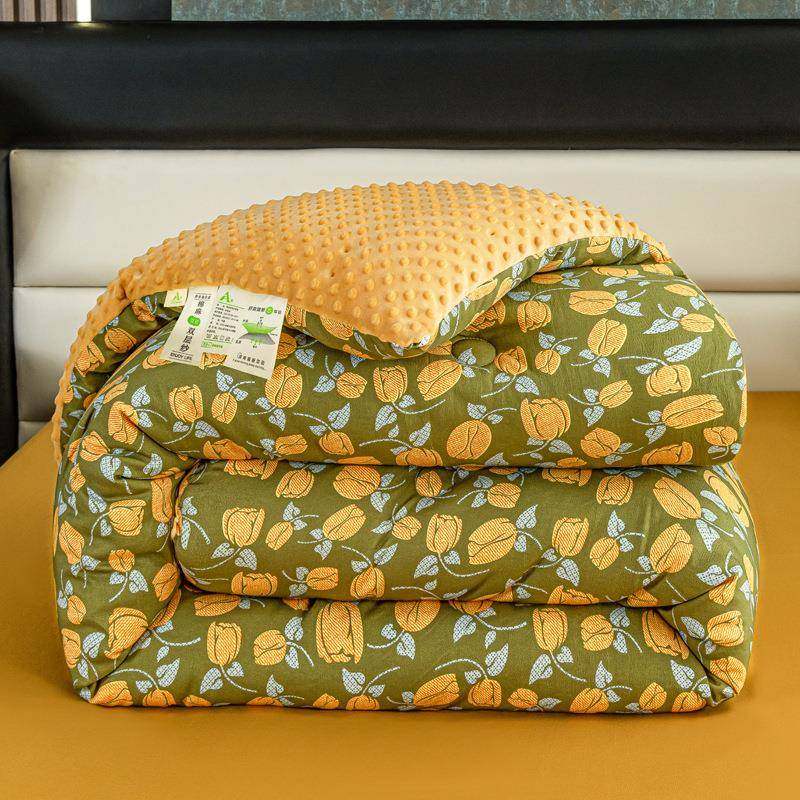 A类水洗棉麻豆豆绒被春秋冬被加厚大豆纤维被芯,机械设备,其他机械设备,淘宝优惠券,粉丝福利购,淘宝优惠卷