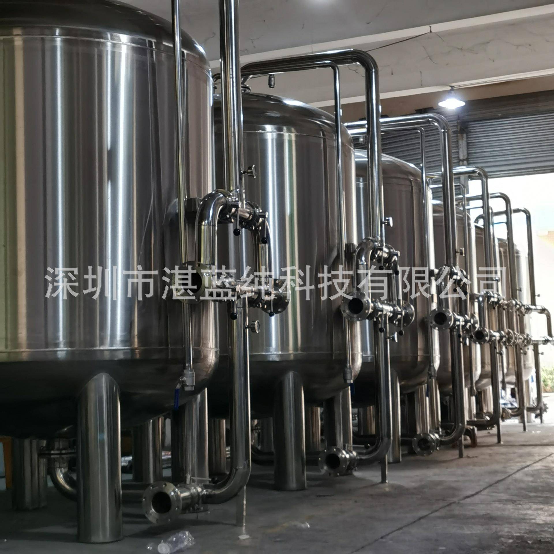 厂家直供不锈钢砂滤罐不锈钢机械过滤器不锈钢活性炭过滤器供应