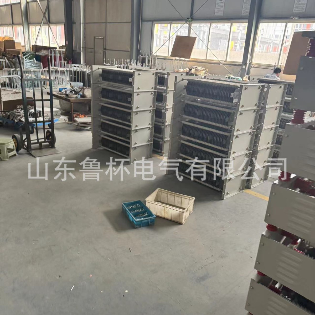 鲁杯RF56-315M-10/12J矿用车制动电阻栅 高压交直流滤波电阻器
