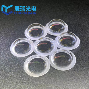 带台阶熔融石英球罩45mm光学球罩镀AR增透膜