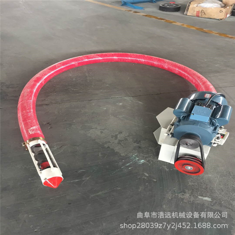 农忙倒粮玉米麦子车载式输送机双头软管吸粮机小型螺旋提升机现货