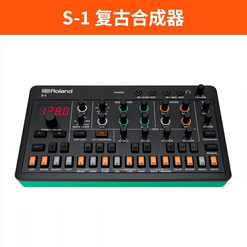 Roland罗兰合成器S-1 P-6演奏编曲E-4迷你人声效果器节奏鼓机T-8