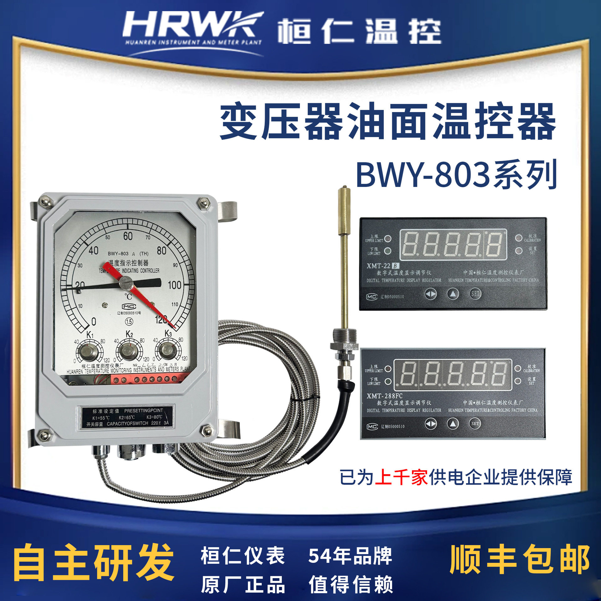 BWY-803A(TH)/XMT-22B数显仪