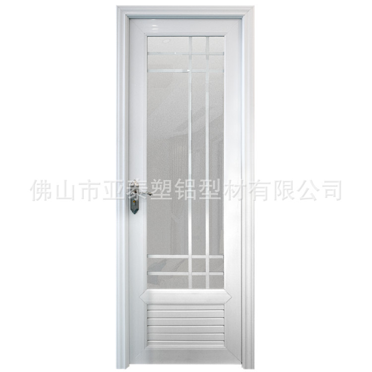 家用简约塑钢PVC卫生间门定制