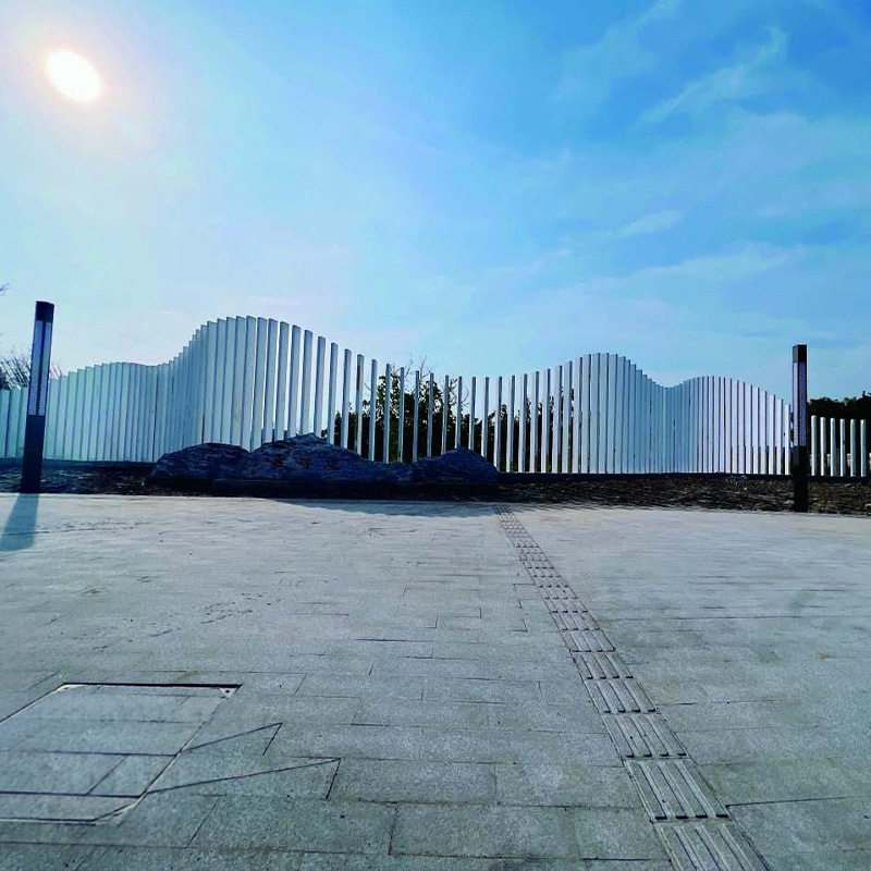 异形景墙建筑施工户外园林景观造型设计安装现代景观艺术景墙