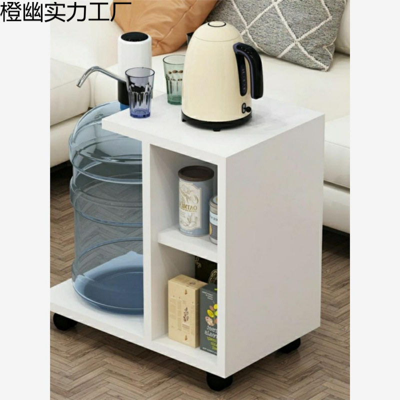 新款的置物架架子多功能沙发小桌子可移动小茶几边几柜子家用客厅
