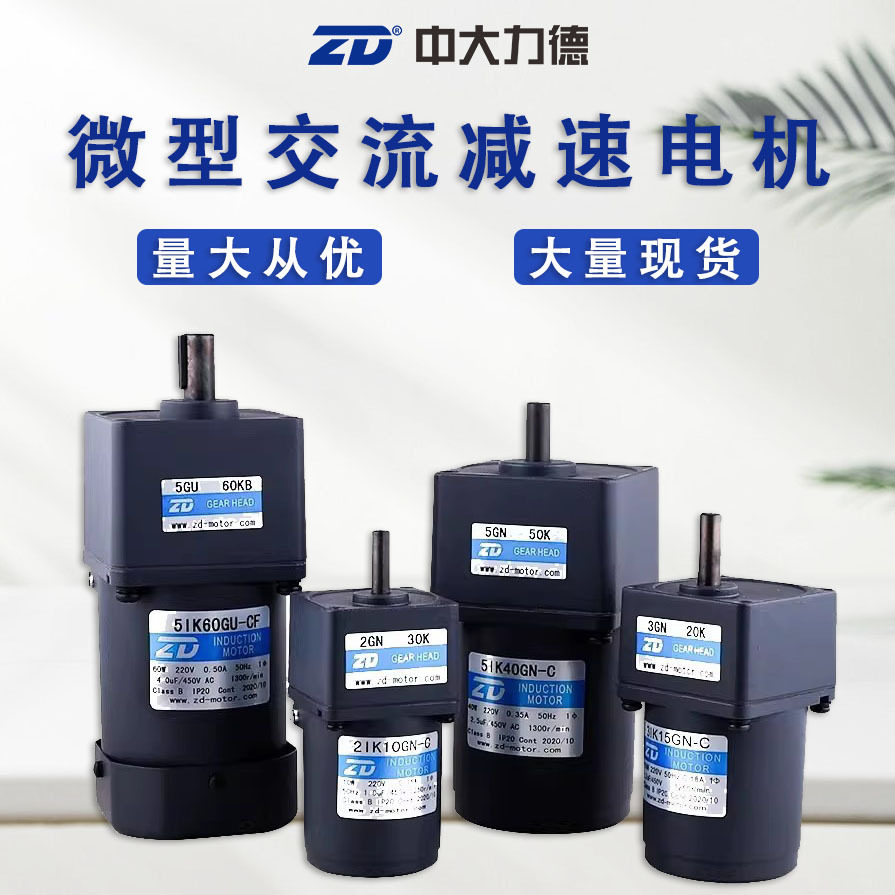 ZD微型交流齿轮减速电机