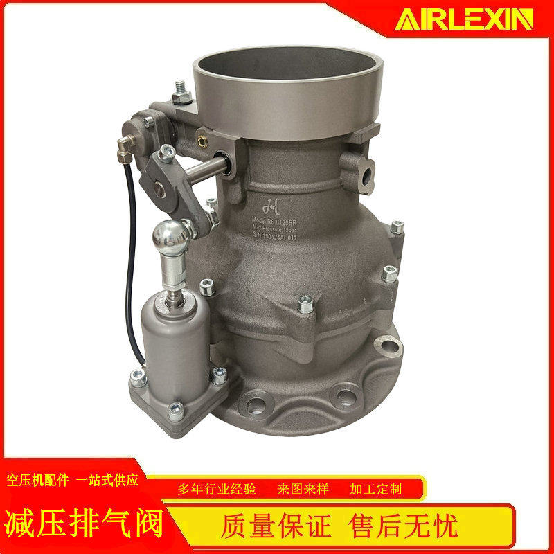 110KW艾高空气压缩机排气卸荷阀总成RS-120红星阀件批发