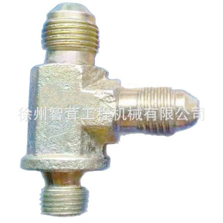 徐工XS202J  222J 263J压路机制动油管接头 刹车分泵三通接头配件