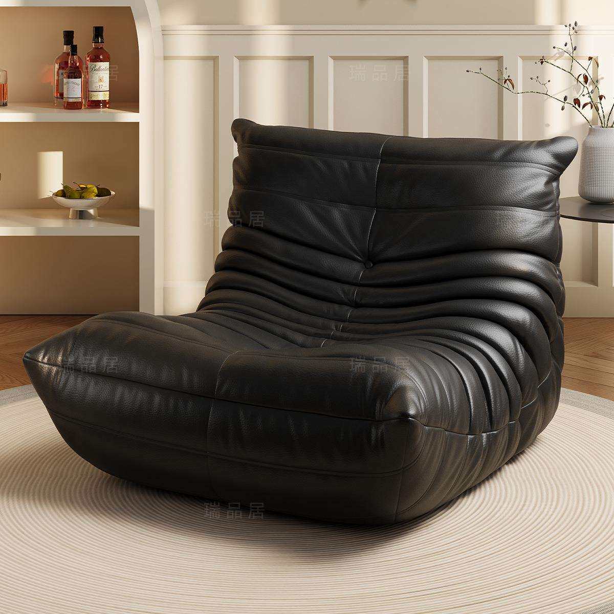 毛毛虫懒人沙发可躺可睡单人小沙发椅客厅阳台网红卧室榻榻米