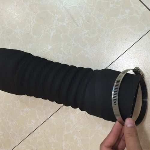 工业洗衣机排水管，黑色排水管，直径75mm排水管，25kg洗衣机水管