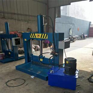 塑料波纹管裁断机塑料尼龙板裁料机液压切割机