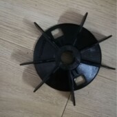 电机配件电机散热风扇叶风扇罩ABB电机风叶M2BAX71M4A风冷电动机